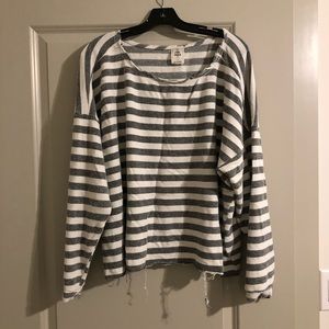 Casual, striped sweater